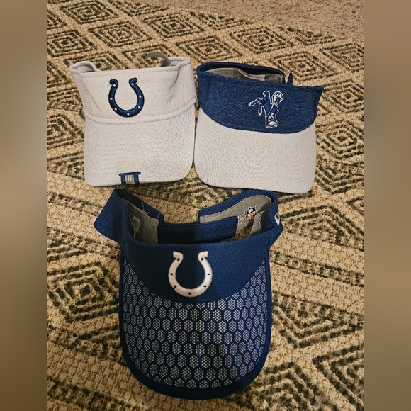 Indianapolis Colts Visor Hat Bundle - Picture 1 of 5